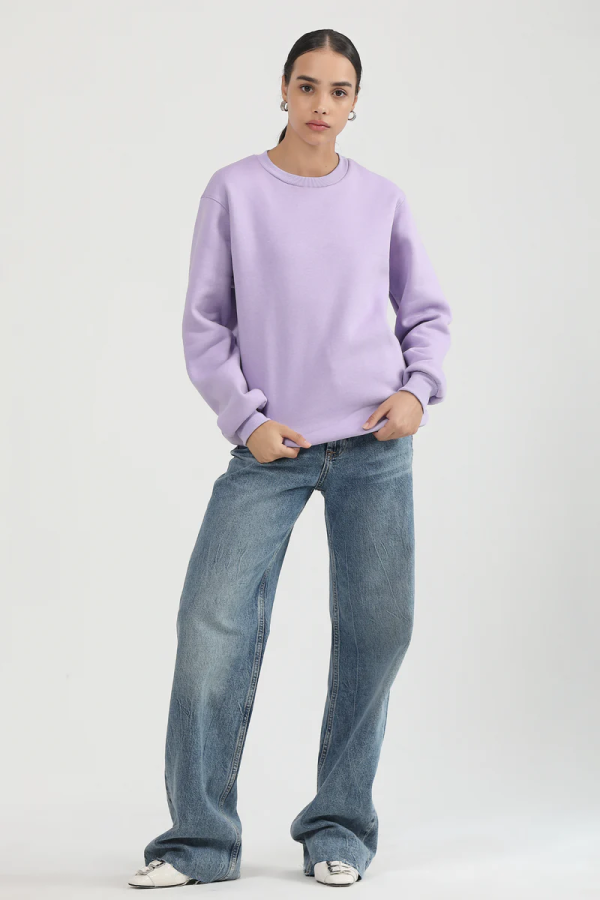 Lavender Cloud Women Casuals Sweatshirt - Image 2