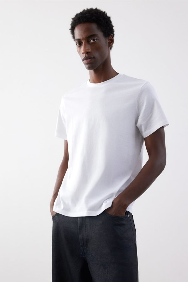 Polar White Men Regular Fit Tee