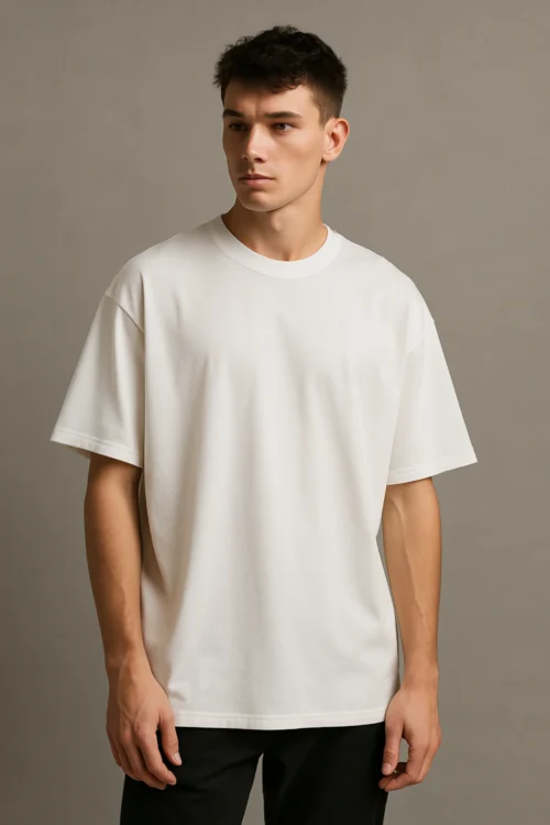 White Men Oversized Tshirt