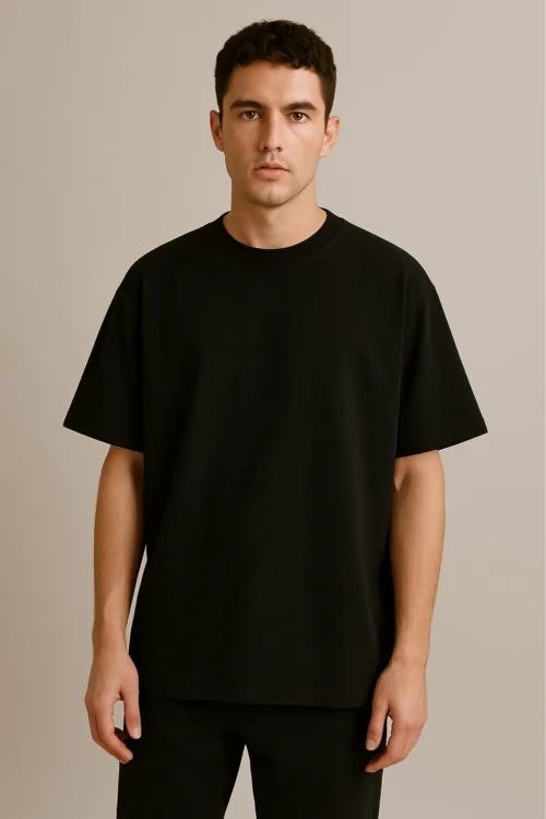 Black Men Oversized Tshirt
