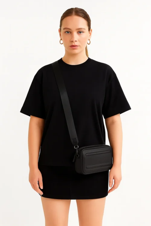 Black Women Oversized Tshirt