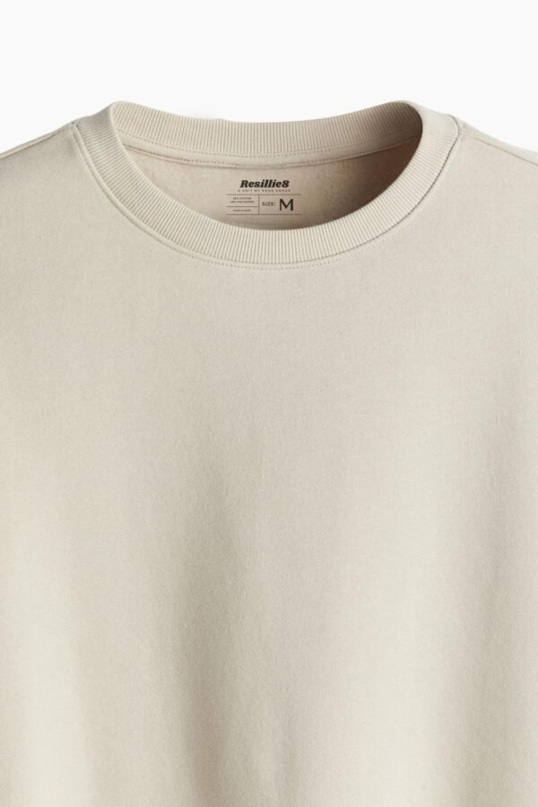 Beige Men Casuals Sweatshirt - Image 3