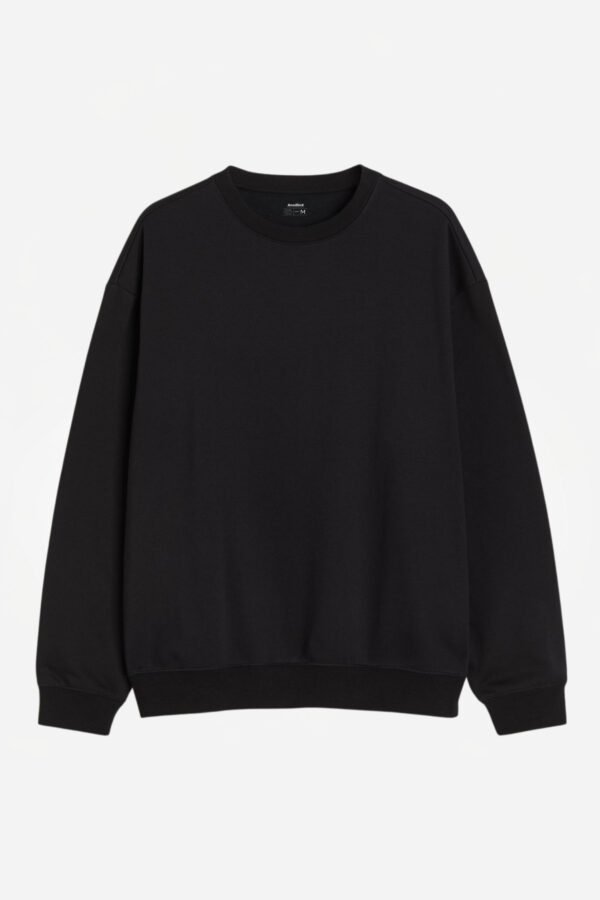Black Men Casuals Sweatshirt - Image 2