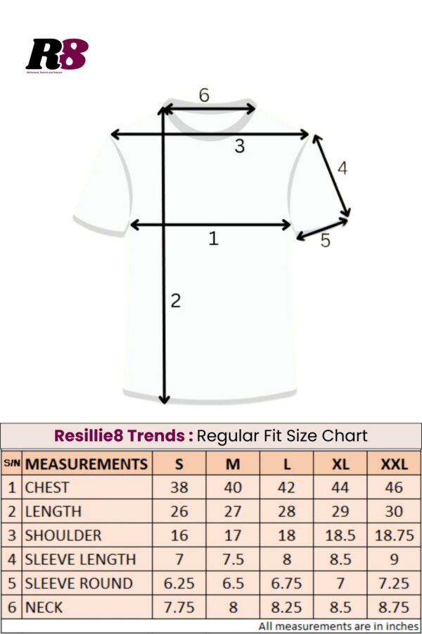 Lavender Men Regular Fit Tshirt - Image 5