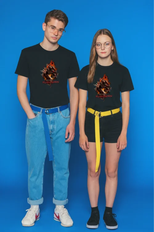 Flareborn Dragon Regular Fit T-shirt