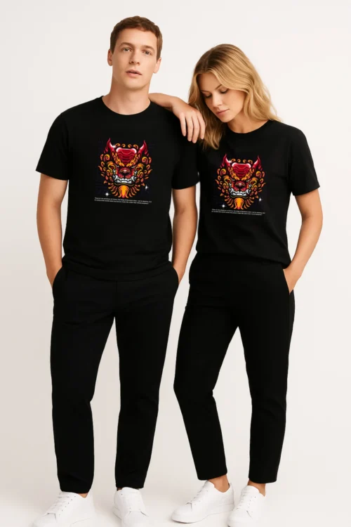 King of Monsters Printed T-shirt