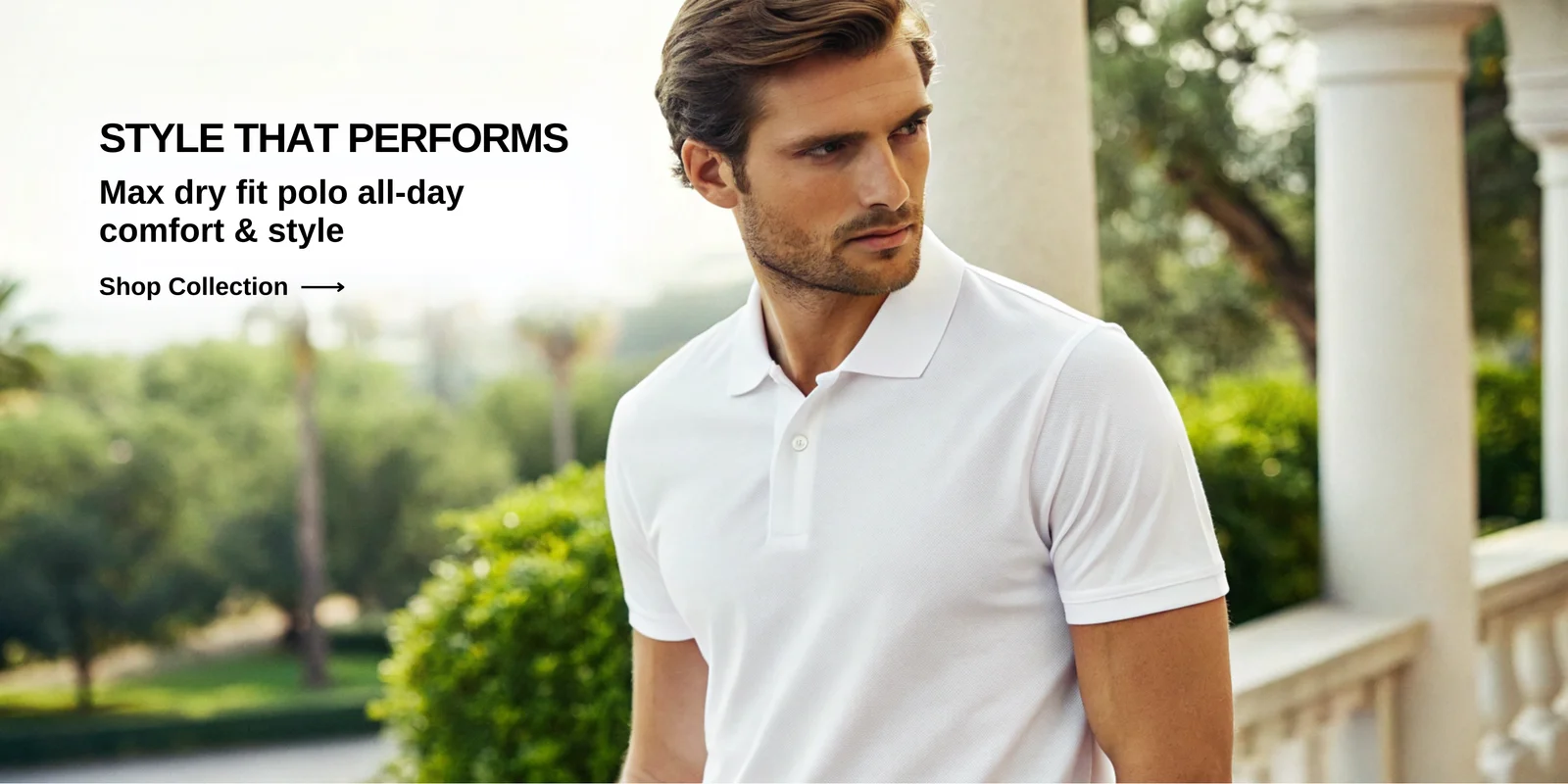 Maximize comfort and style with the Dry Fit Polo, designed for all-day performance with a sleek, stylish fit.