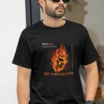 Bold, fierce, and unapologetically original—Resillie8 merges streetwear attitude with raw symbolism in its Burning Skulldrop. The flaming skull represents resilience, transformation, and the fire within—a perfect match for the brand’s spirit of reinvention and rebellion. This design isn’t just fashion—it’s a statement.