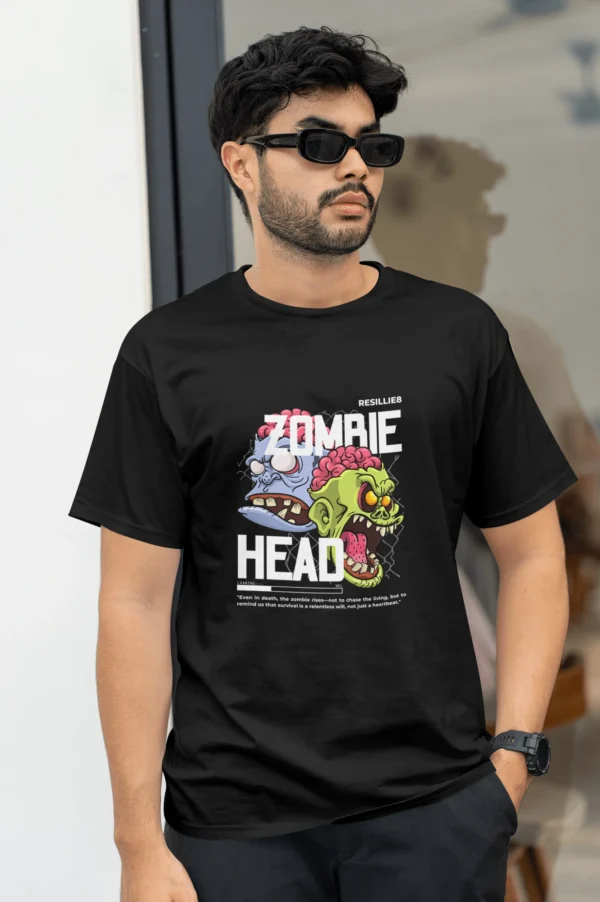 Zombie Head Regular Fit T-shirt