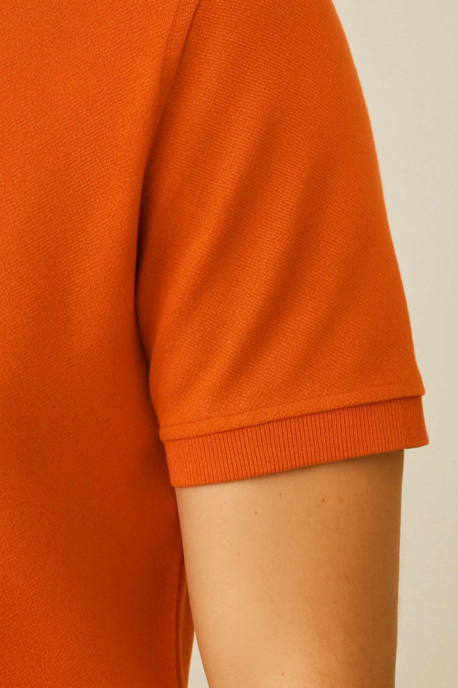 Orange Men Polo Tshirt - Image 4
