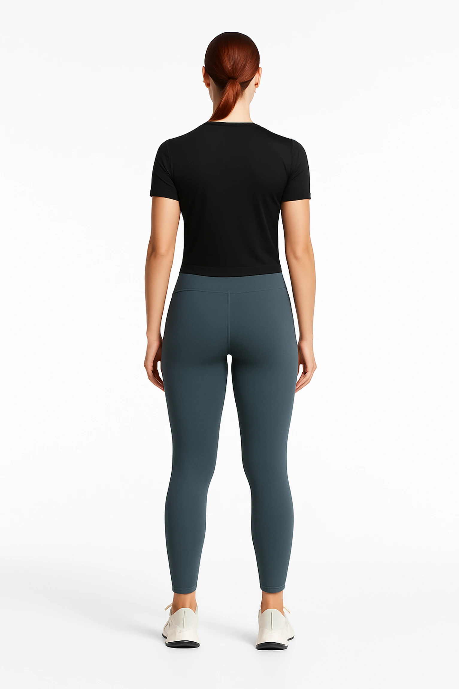 Black Compression Dry Fit Sports Tshirt - Image 3