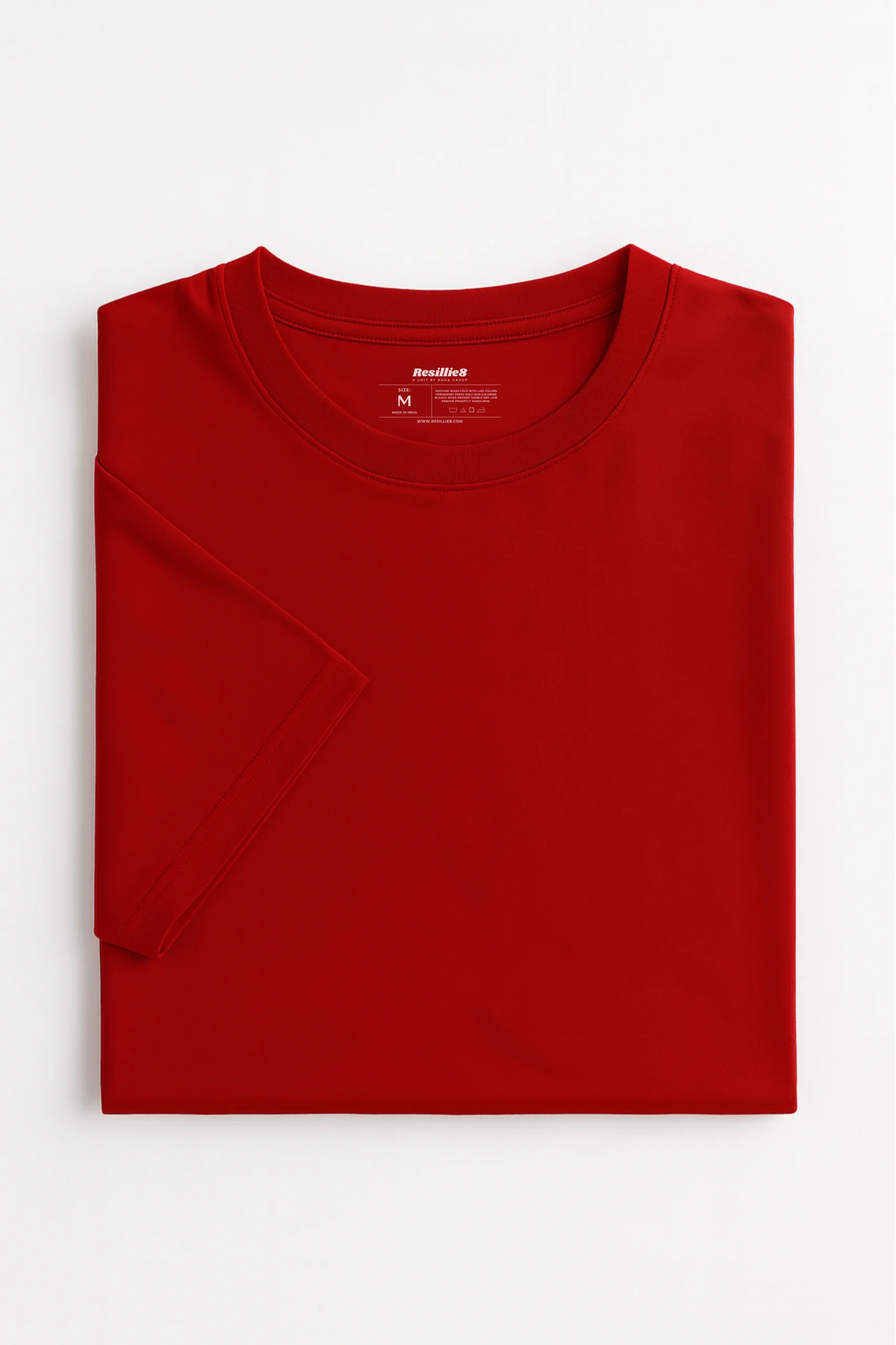 Red Women Regular Fit Tshirt - Image 5