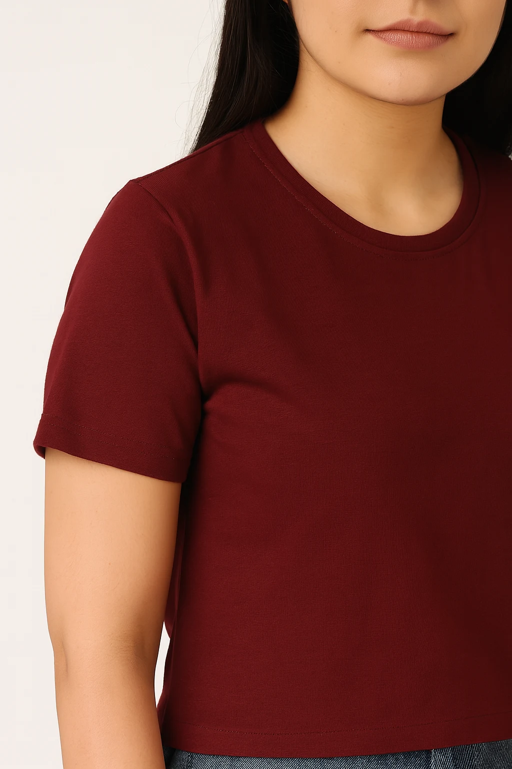 Wine Women Regular Fit Tshirt - Image 3