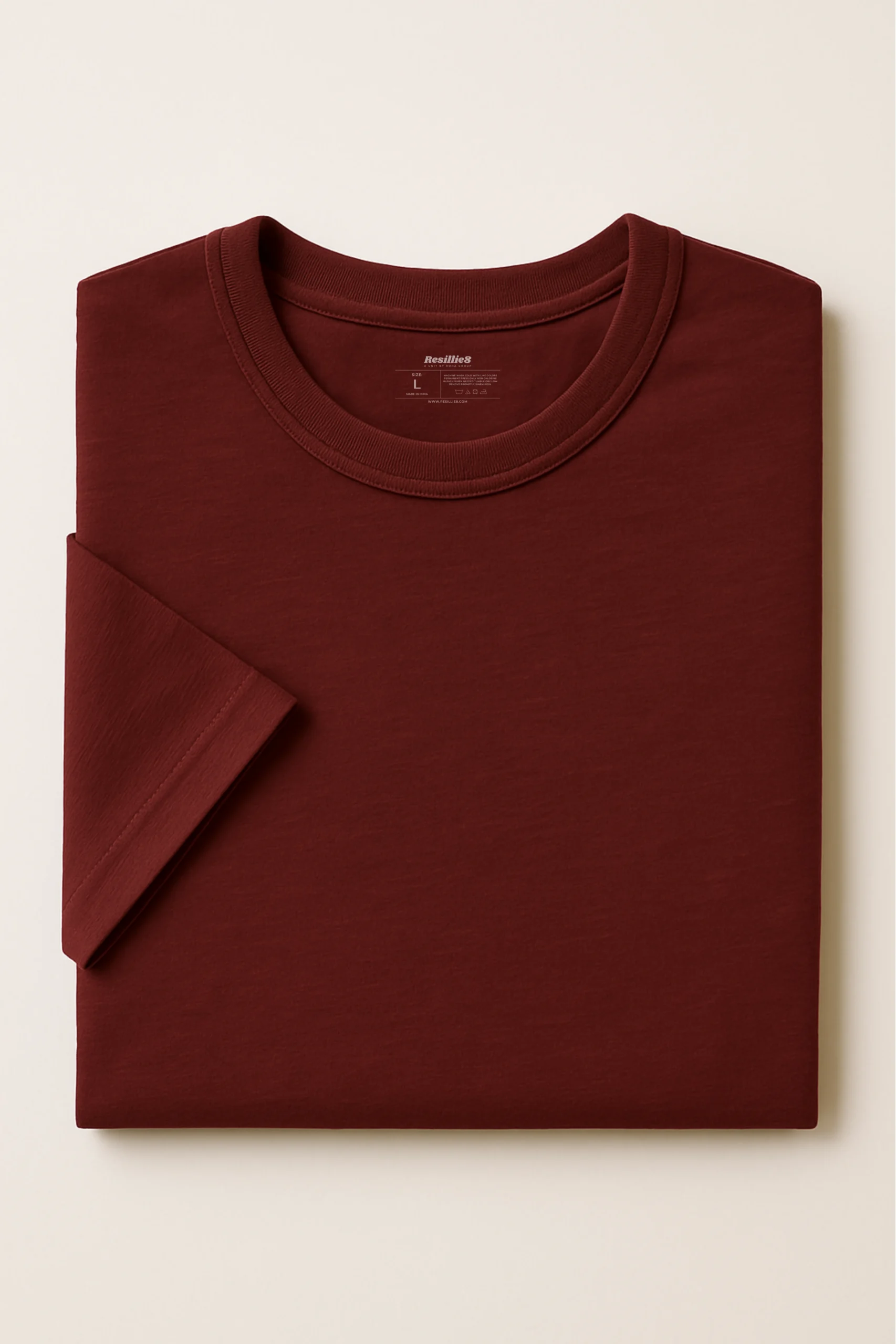 Wine Women Regular Fit Tshirt - Image 4