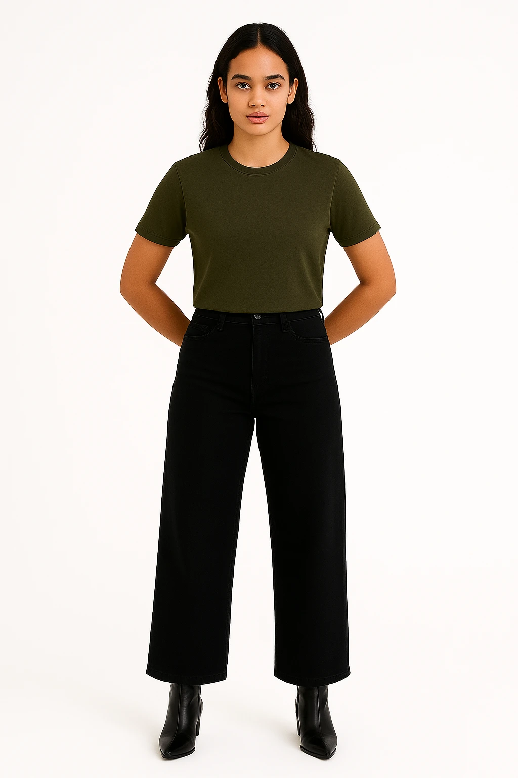 Grey Women Regular Fit Tshirt - Image 6