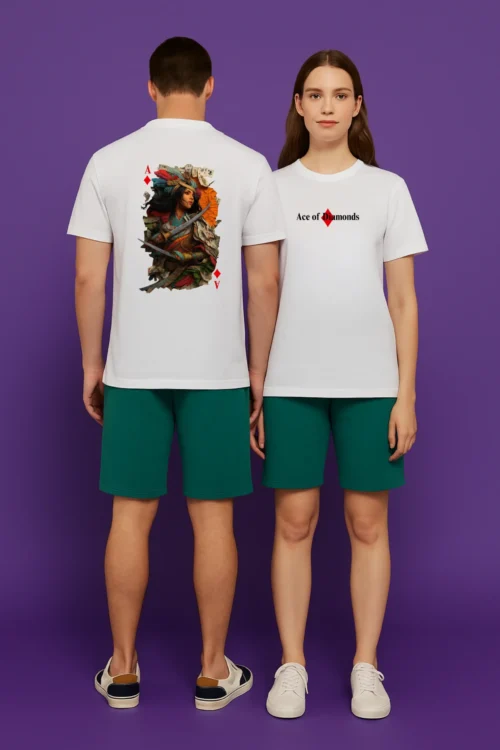 Ace of Diamond Printed Regular Fit Tshirt