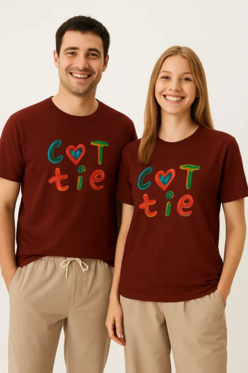 Cutie Printed Regular Fit Tshirt