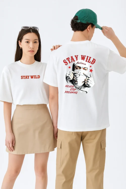 Stay Wild Oversized Tshirt