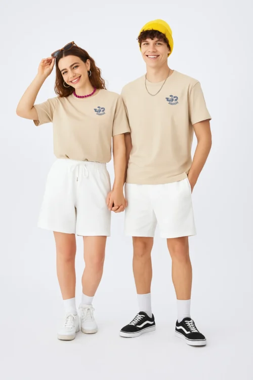 Turtle Dude Printed Regular Fit T-Shirt