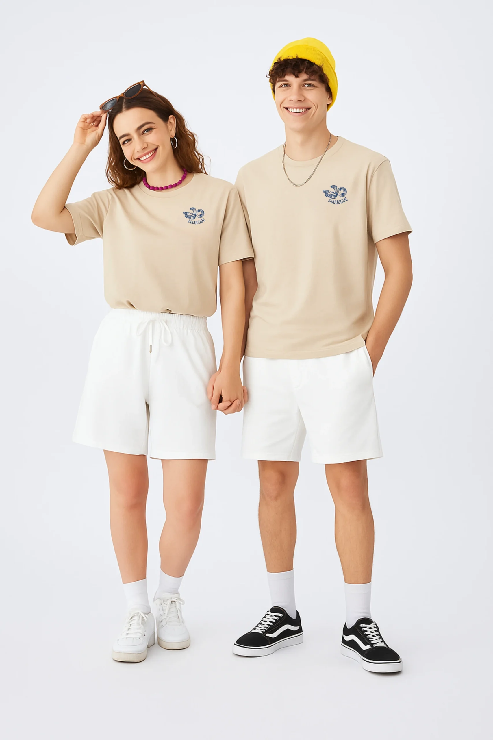 Turtle printed regular fit t-shirt made from soft 180 GSM single jersey cotton-poly blend fabric with breathable comfort and durable style