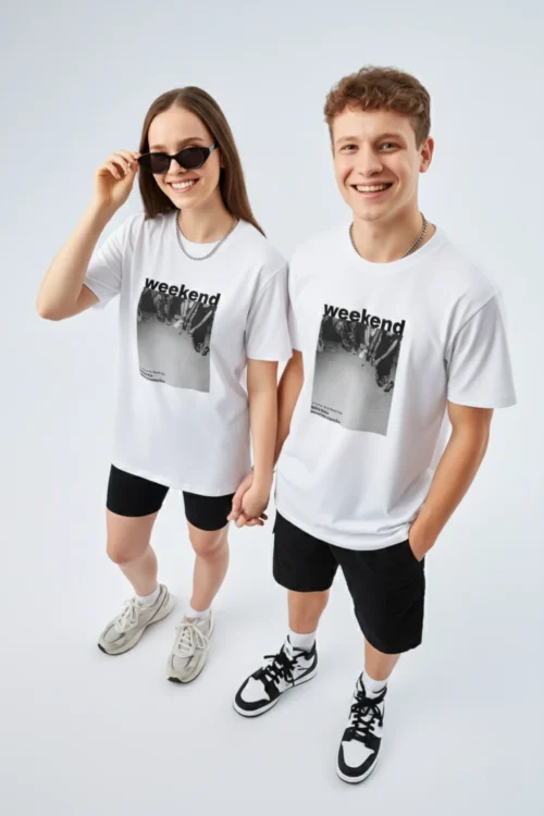 Weekend Printed Regular Fit T-Shirt